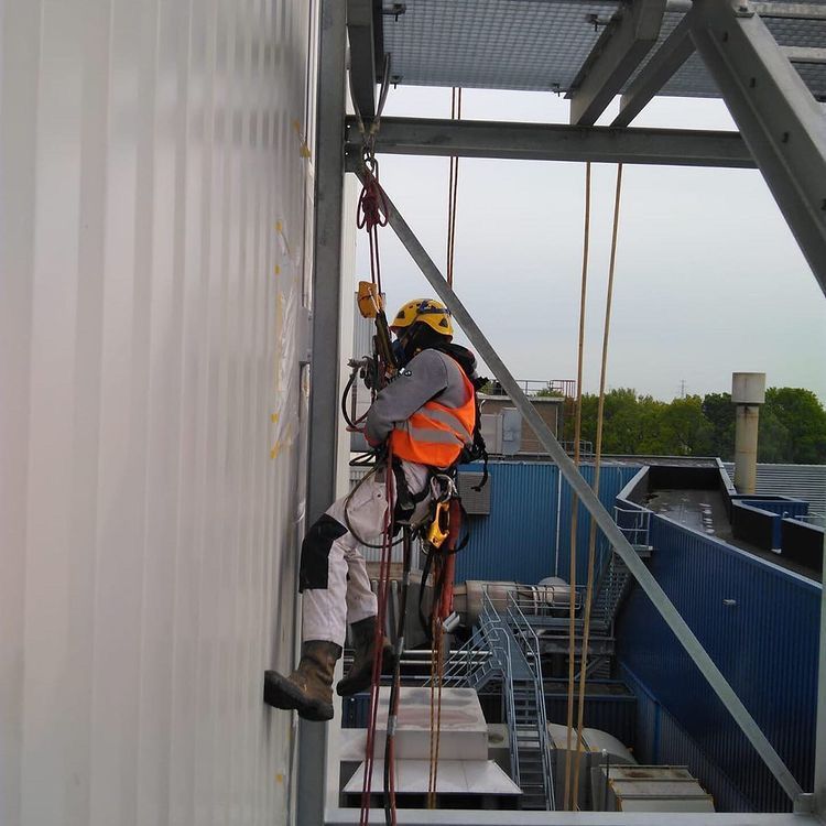 Luchtdichte afdichting bij Campina Beilen