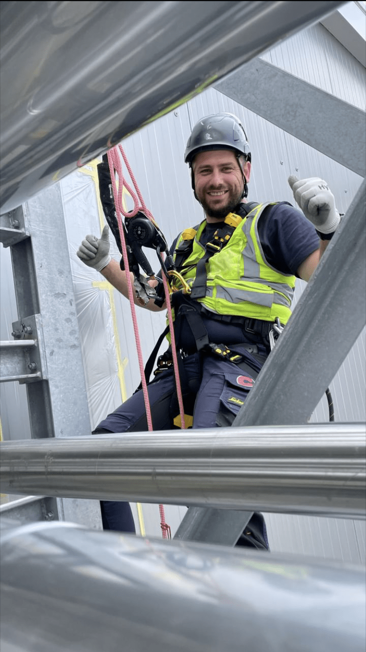 Rope access ausnutria heerenveen